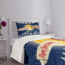 Santa Claus Airline Bedspread Set