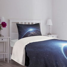 Planet from the Space Bedspread Set