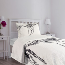 Skeleton Dead Predator Bedspread Set