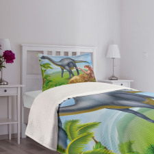 Various Animals Jungle Bedspread Set