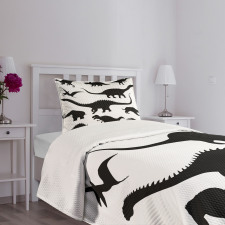 Silhouettes Predators Bedspread Set