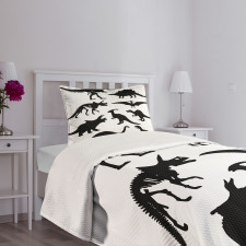 Wild Skeleton Bedspread Set