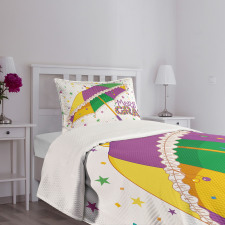 Umbrella Stars Fun Bedspread Set