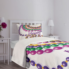 Party Beads Patterns Bedspread Set