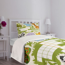 Wild Safari Bedspread Set