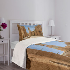 Sarai Batu City Bedspread Set