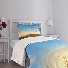 Sonoran Desert Sunset Bedspread Set