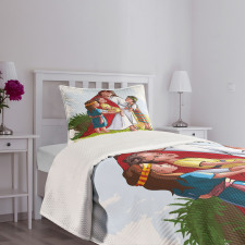 Compassionate Figure Child Bedspread Set