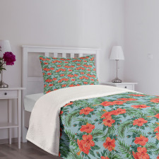 Summer Aloha Flourish Bedspread Set