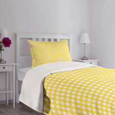 Retro English Yellow Bedspread Set