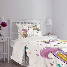 Kids Fiction Fairy Bedspread Set