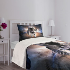 Floating in Space Bedspread Set