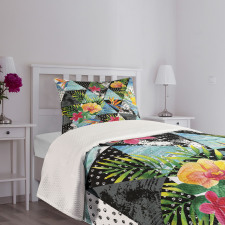 Exotic Geometrical Bedspread Set