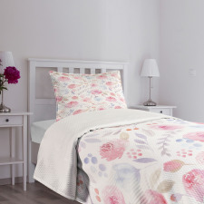 Delicate Spring Buds Bedspread Set