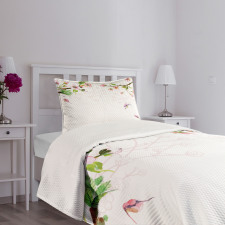 Apple Tree in Spring Bedspread Set