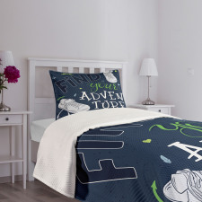 Forest Sneakers Youth Bedspread Set