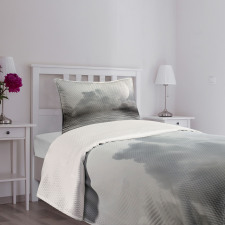 Misty Air and Ocean Art Bedspread Set