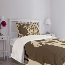 Big Jungle Predator Bedspread Set