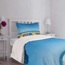 Cape Town South Africa Bedspread Set