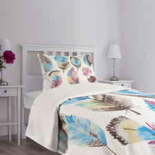 Abstract Boho Artwork Bedspread Set