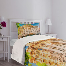 Fountain Di Trevi Tourist Bedspread Set