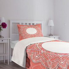 Bridal Lace Design Soft Bedspread Set