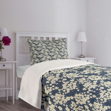 Vibrant Little Blooms Bedspread Set