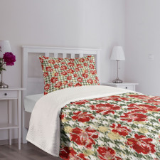 Scottish Houndstooth Bedspread Set