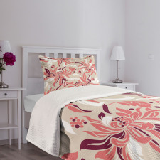 Pastel Florets Bedspread Set