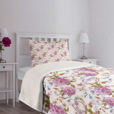 Vintage Spring Scenery Bedspread Set