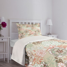 Romantic Wildflowers Bedspread Set