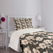 Poppy Flowers Nature Bedspread Set