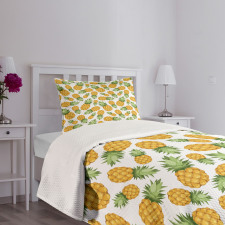 Ripe Pineapple Bedspread Set