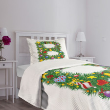 Candy Cane Suit with B Bedspread Set