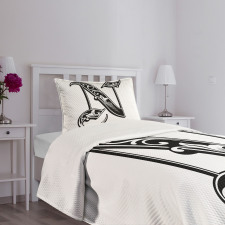 Gothic Victorian Style Bedspread Set