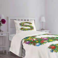 Christmas Ornament S Bedspread Set