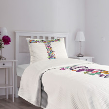 Language of Springtime Bedspread Set