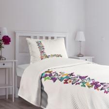 Vibrant Colored Animal Bedspread Set