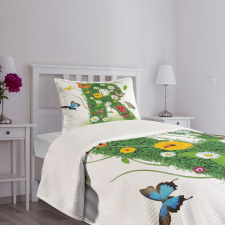 Flora and Fauna R Bedspread Set