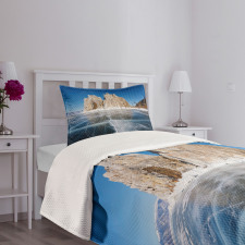 Lake Baikal in Siberia Bedspread Set