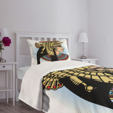 Queen Cleopatra Art Bedspread Set