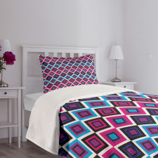 Psychedelic Lines Bedspread Set