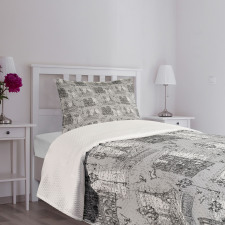 Seine River Notre Dame Bedspread Set