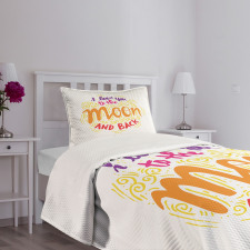 Forever Valentines Bedspread Set