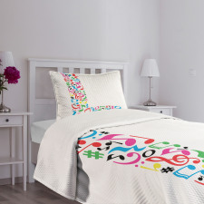 Musical Inspiration L Bedspread Set