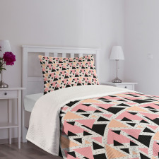 Modern Doodle Art Bedspread Set