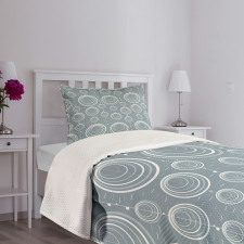 Wavy Short Lines Bedspread Set