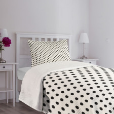 Large Polka Dots Bedspread Set