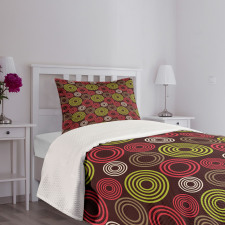 Funky Vortex Lines Bedspread Set