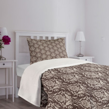 Wildflowers Leaves Curls Bedspread Set